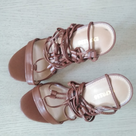 Gladiator Heeled Sandals - Picture 3 of 5